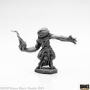 Reaper Mini Bones Black: RM44137 Chaos Toad Sorcerer