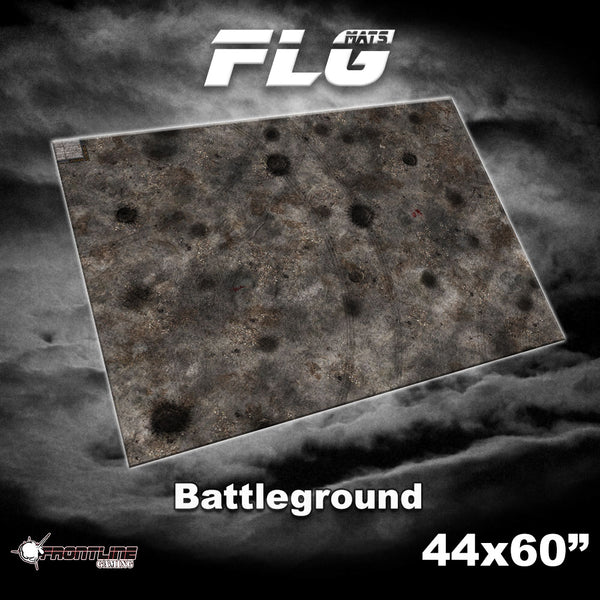 Frontline Gaming Mat 44"x60" Battleground