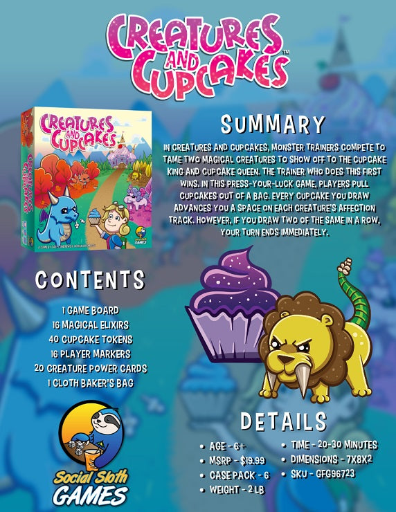 Kg Creatures And Cupcakes