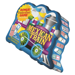 Dominoes Mexican Train & Chicken Foot Deluxe 12 - Color Dot