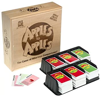 Bg Apples To Apples Wood Party Crate