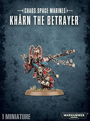 GW Warhammer 40K World Eaters Kharn The Betrayer