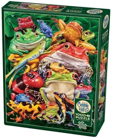 Cobble Hill Puzzle 1000 Piece Frog Business