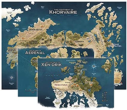 Dungeons and Dragons 5th Edition Eberron Map Set Nations For Khorvaire