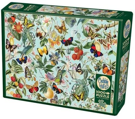 Cobble Hill Puzzle 1000 Piece Fruit And Flutterbies