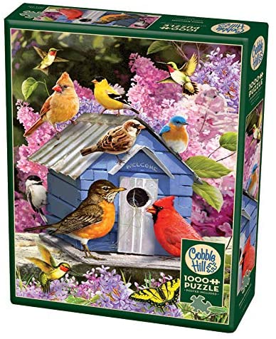 Cobble Hill Puzzle 1000 Piece Spring Birdhouse