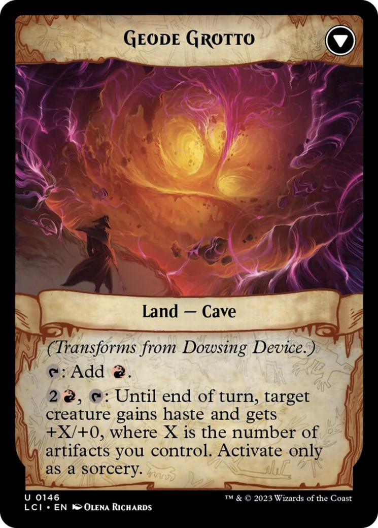Dowsing Device // Geode Grotto [The Lost Caverns of Ixalan]