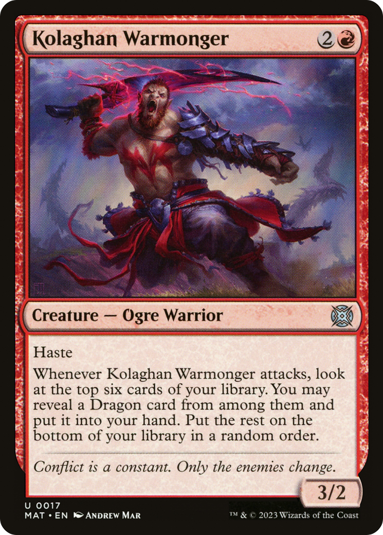 Kolaghan Warmonger [March of the Machine: The Aftermath]