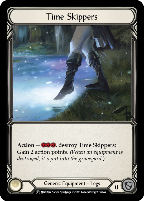 Time Skippers [U-MON240-RF] Unlimited Rainbow Foil