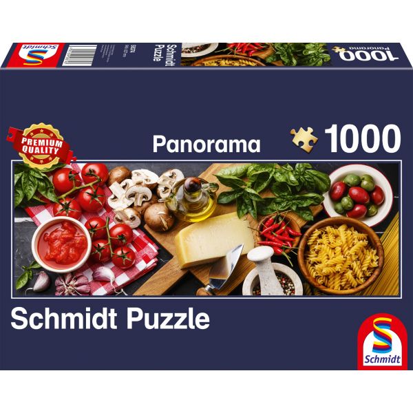 Schmidt Puzzle 1000 Italian Cooking Panorama