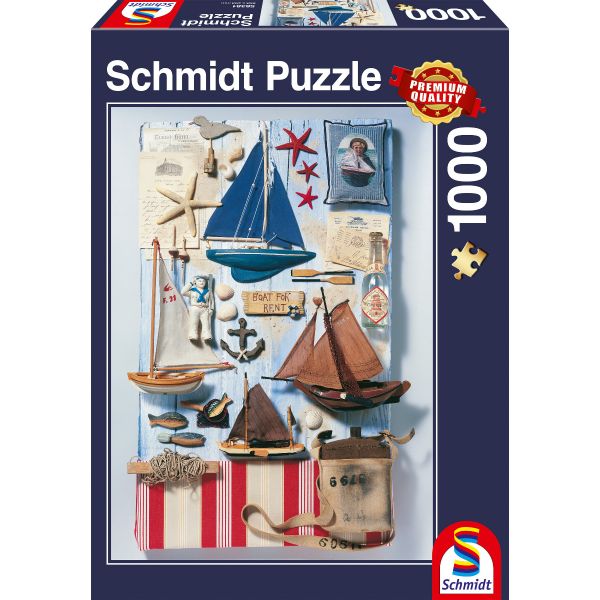 Schmidt Puzzle 1000 Maritime Potpourri