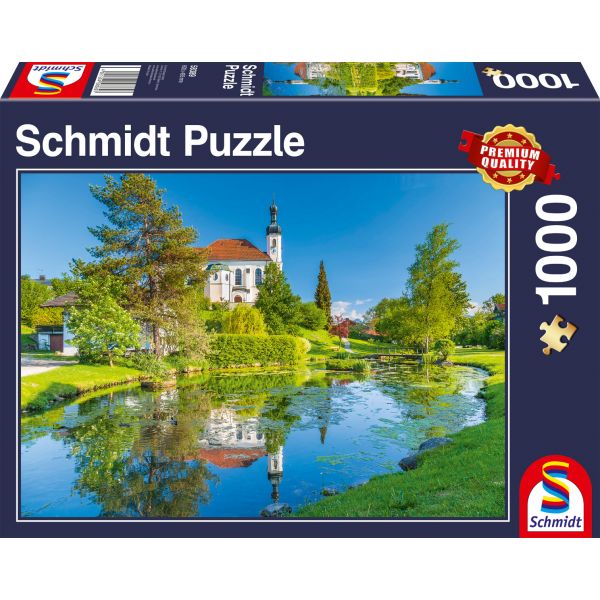 Schmidt Puzzle 1000 Breitbrunn Chiemgau