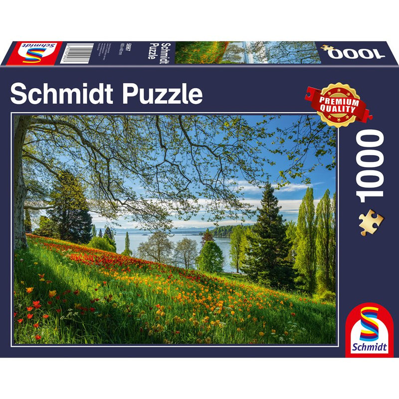 Schmidt Puzzle 1000 Tulips Flowering