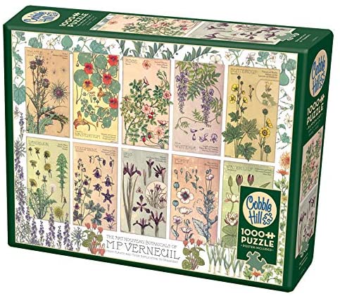 Cobble Hill Puzzle 1000 Piece Botanicals By Verneuil