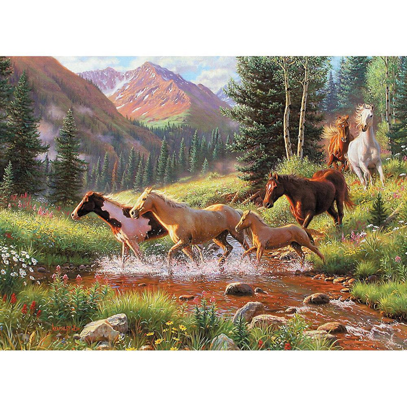 Cobble Hill Puzzle 1000 Piece Mountain Thunder