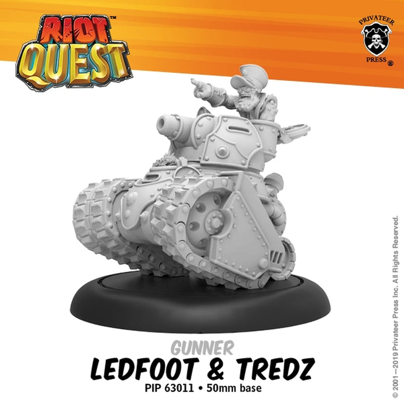 Riot Quest Ledfoot And Tredz Gunner