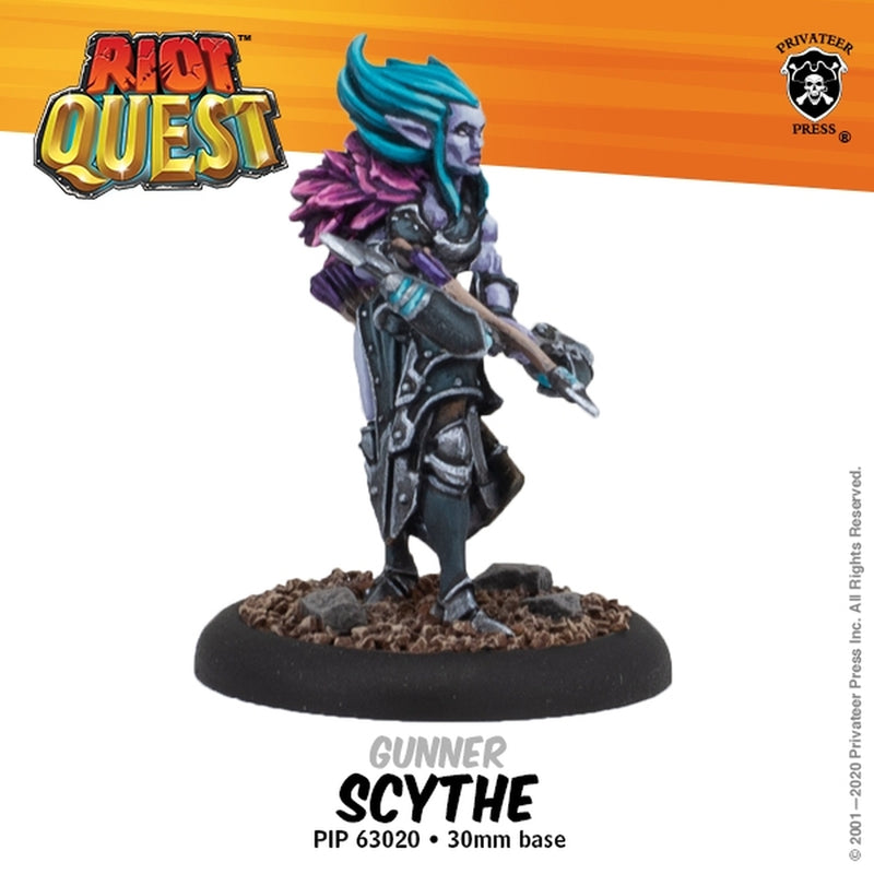 Riot Quest Gunner Scythe Solo