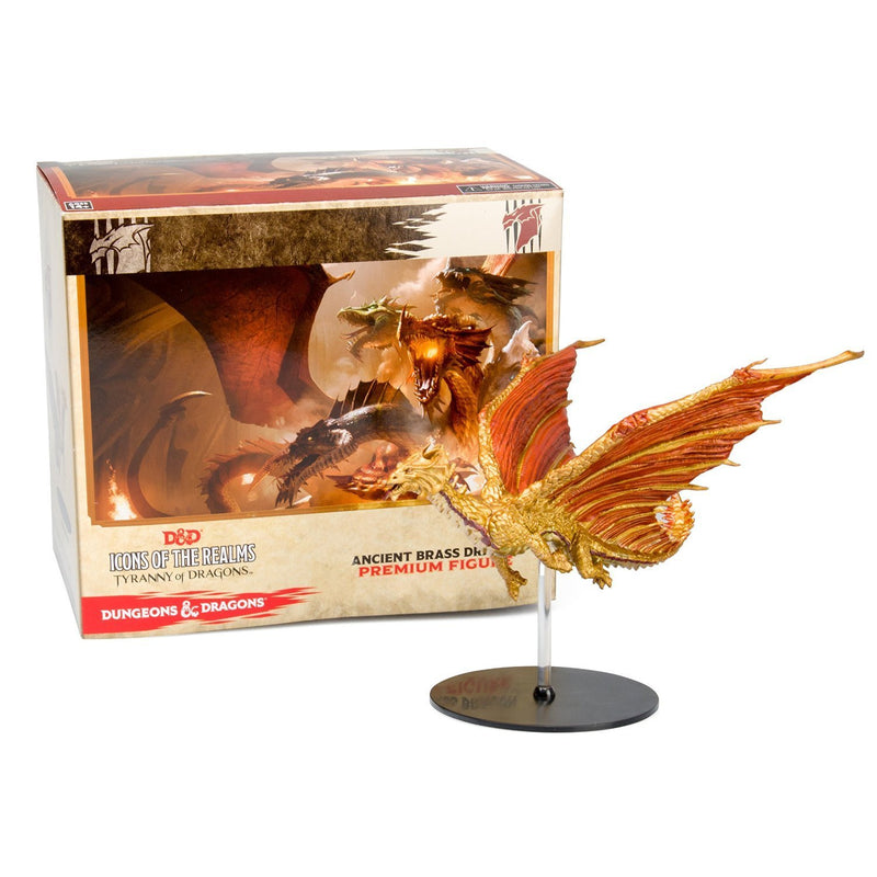 D&D Minis Icons of the Realms Promo : Brass Dragon