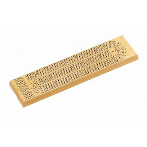 Crib Board 3-Track Wood with Plastic Pegs CH2425