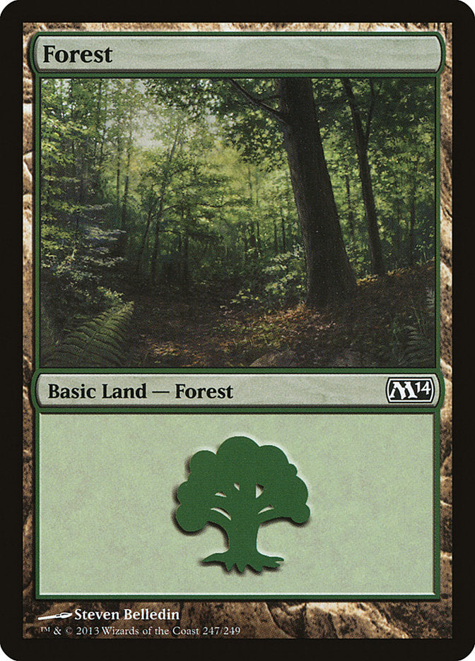Forest (247) [Magic 2014]