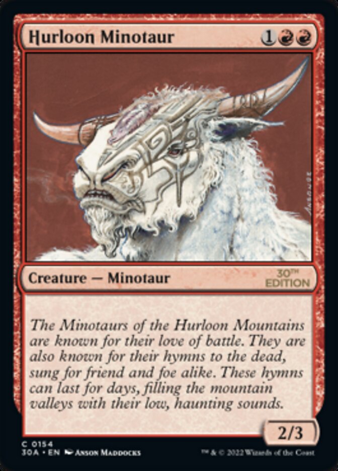 Hurloon Minotaur [30th Anniversary Edition]