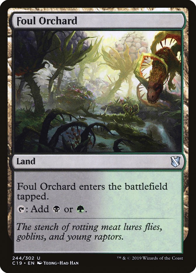 Foul Orchard [Commander 2019]