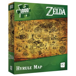 Puzzle 1000 Zelda Hyrule Map