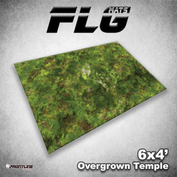 Frontline Gaming Mat 6'x4' Overgrown Temple