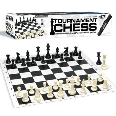 Chess Set Tournament Roll-up Weighted Jett