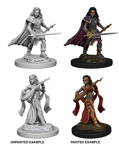 Wizkids Minis Pathfinder 72610 Human Female Bard