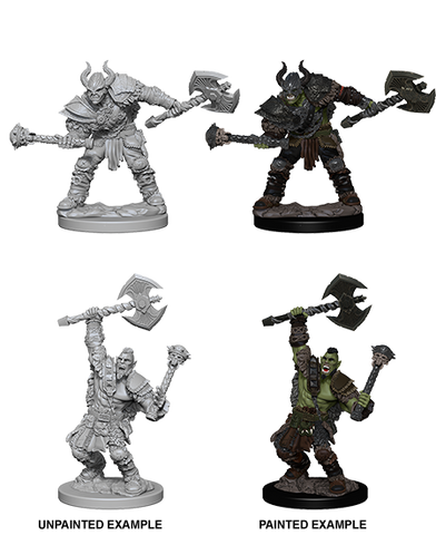 Wizkids Minis Pathfinder 72613 Half-Orc Male Barbarian