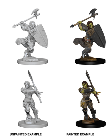 Wizkids Minis Pathfinder 72614 Half-Orc Female Barbarian