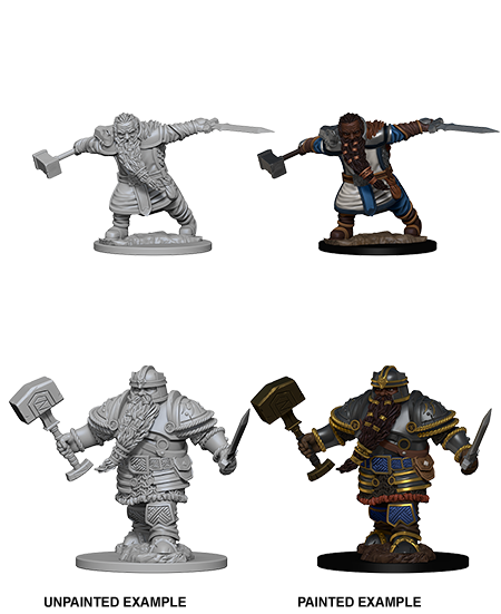 Wizkids Minis D&D 72616 Dwarf Male Fighter