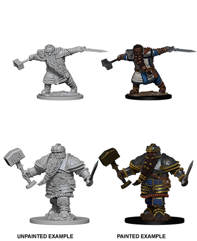 Wizkids Minis D&D 72616 Dwarf Male Fighter