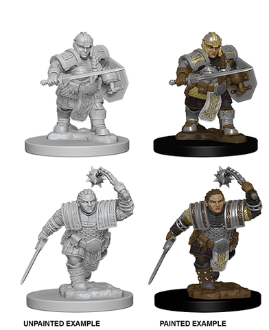 Wizkids Minis D&D 72617 Female Dwarf Fighter