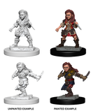 Wizkids Minis D&D 72627 Halfling Female Rogue