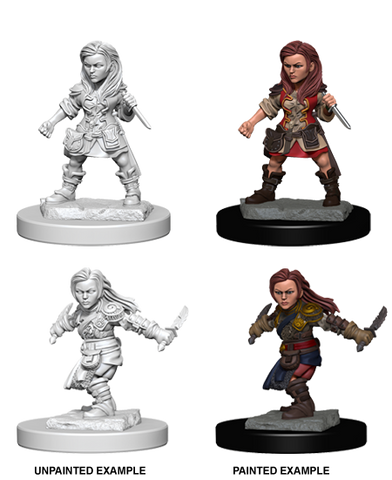 Wizkids Minis D&D 72627 Halfling Female Rogue