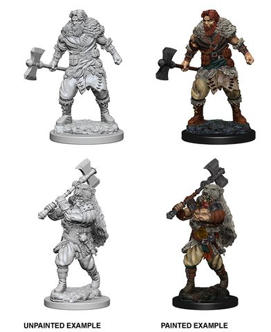 Wizkids Minis D&D 72643 Human Male Barbarian