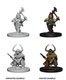 Wizkids Minis D&D 72645 Dwarf Female Barbarian