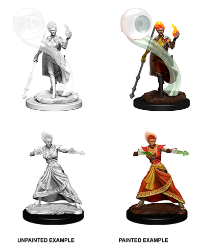 Wizkids Minis D&D 73336 Fire Genasi Female Wizard