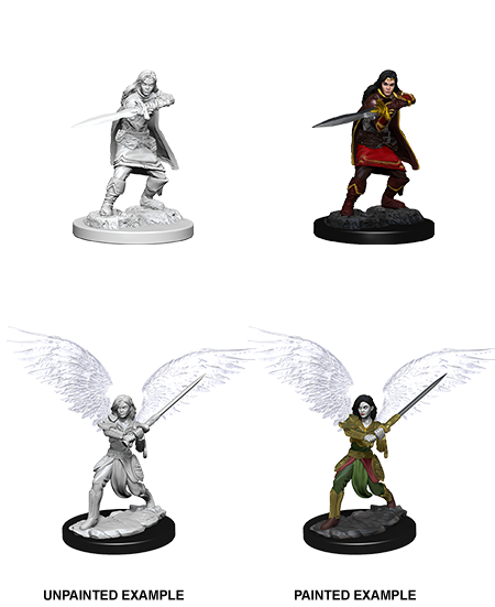 Wizkids Minis D&D 73381 Female Aasimar Fighter