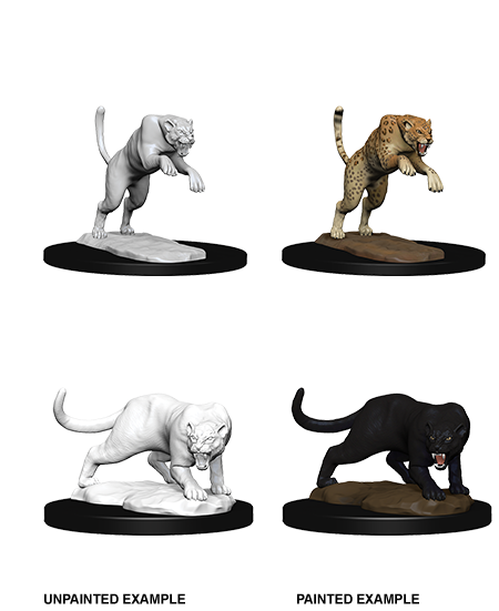 Wizkids Minis D&D 73404 Panther/leopard