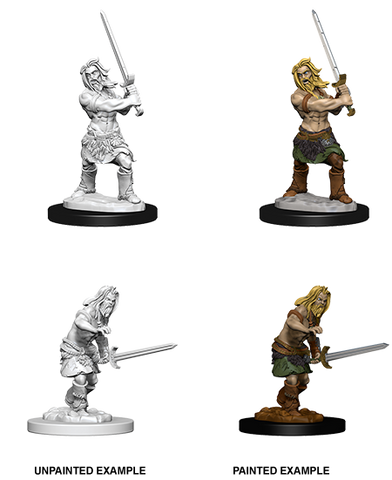Wizkids Minis Pathfinder 73413 Male Human Barbarian