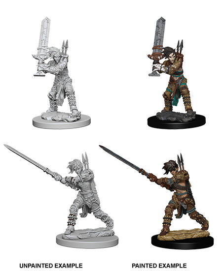 Wizkids Minis Pathfinder 73414 Female Human Barbarian