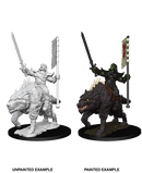Wizkids Minis Pathfinder 73547 Orc On Dire Wolf
