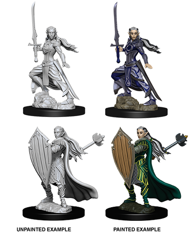 Wizkids Minis D&D 73706 Female Elf Paladin