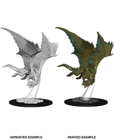 Wizkids Minis D&D 73710 Young Bronze Dragon
