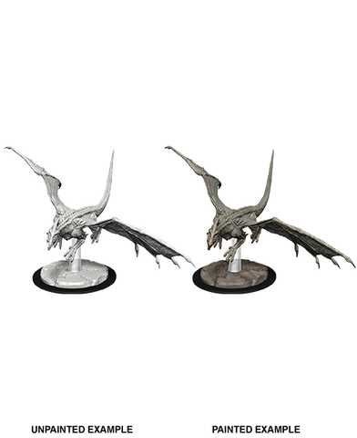 Wizkids Minis D&D 73712 Young White Dragon
