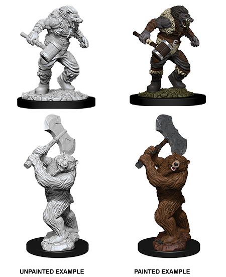 Wizkids Minis D&D 73715 Wereboar And Werebear