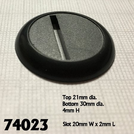 Reaper Mini Rm74023 30mm Round Plastic Display Base (12)